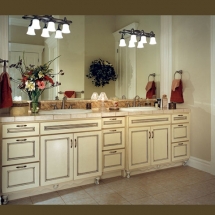 Bath Cabinets Rustic Design