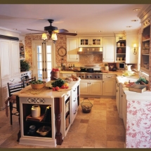 Classic Kitchen Cabinet And Countertop Design