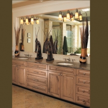 Contemporary House Bath Cabinets