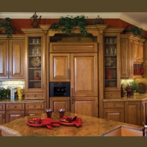 Custom Wood Kitchen Cabinets