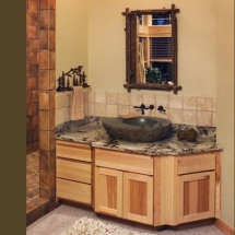 House Bath Countertop Installation