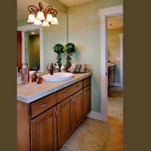 House Bathroom Custom Cabinets