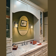 Modern Bath Cabinets Installation