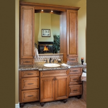 Quality Bath Cabinets Installation