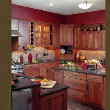 Residential Home Custom Kitchen Cabinets