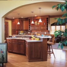 White Kitchen Countertop Installation