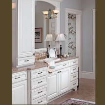 Elegant Bath Cabinets Installation