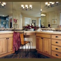 House Bathroom Cabinets Installation